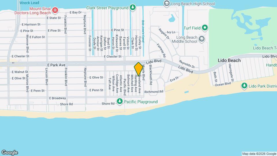 133 Cleveland Ave Map and Location Details