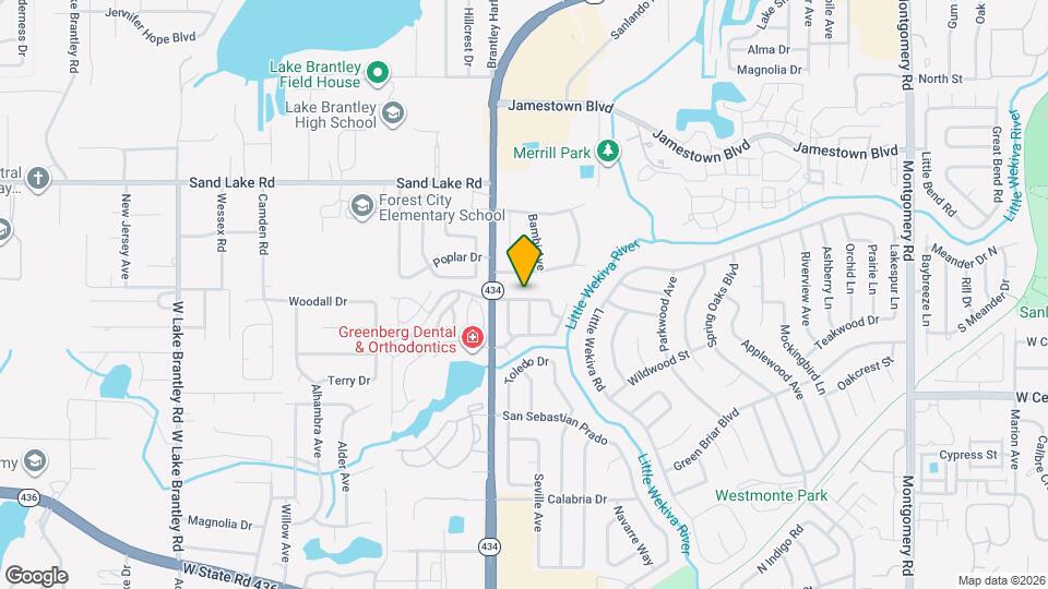 813 Borde Del Camino Dr, Unit 1 Map and Location Details