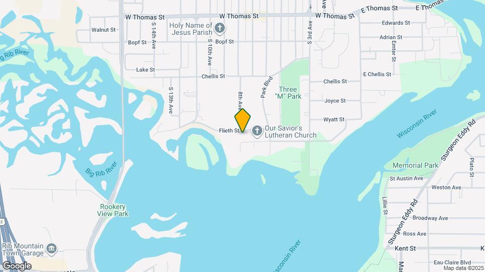 715 Flieth St Map and Location Details