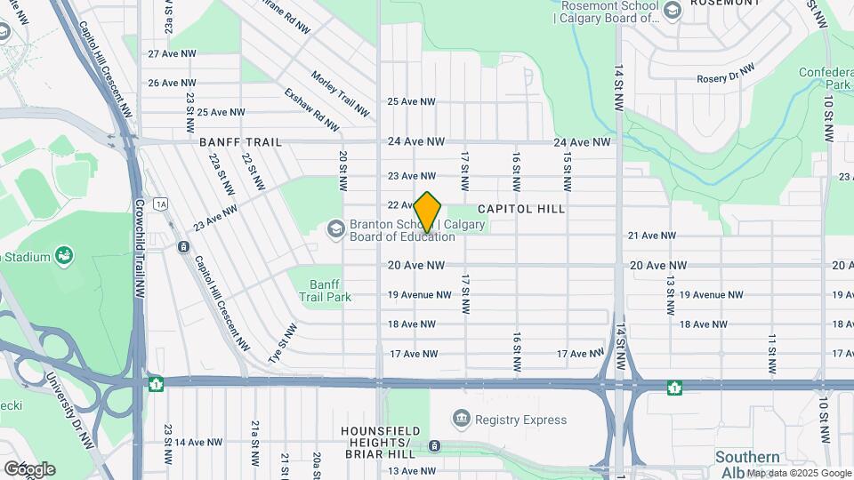 1833 21st Ave NW Map and Location Details