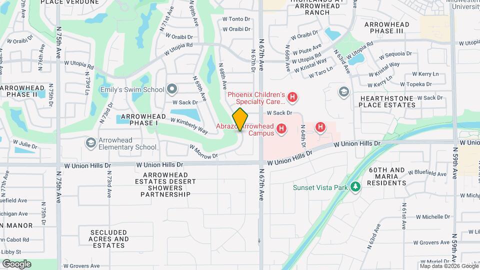 18820 N 68th Ave Map and Location Details