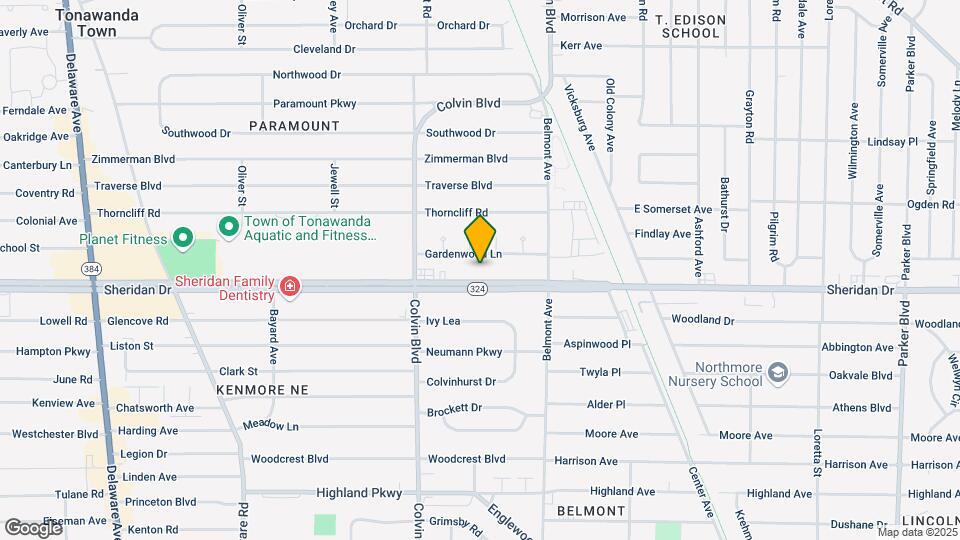 Sheridan Residence Map and Location Details