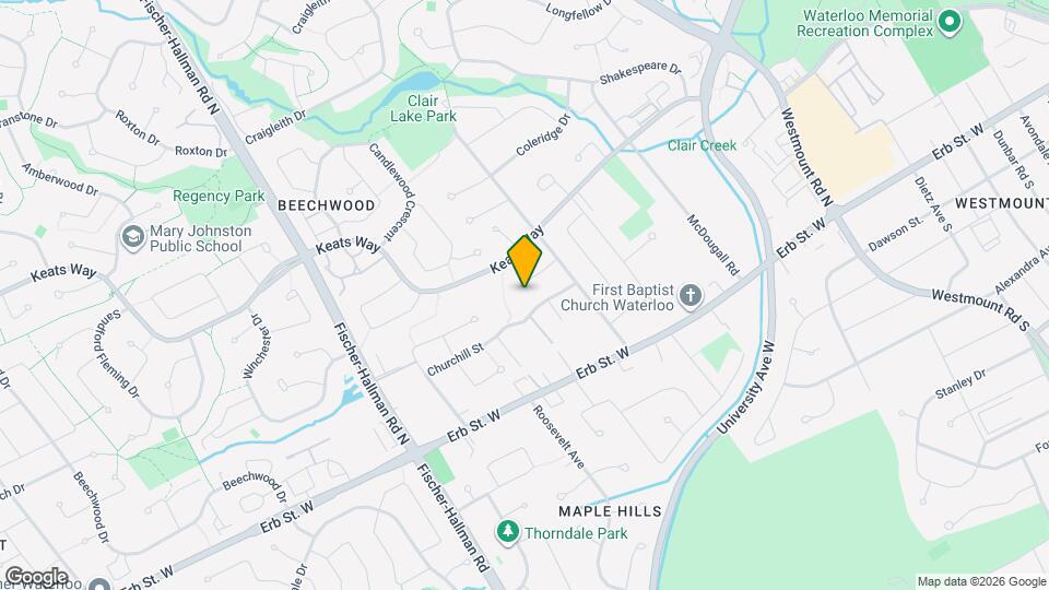 381 Vogel Pl Map and Location Details