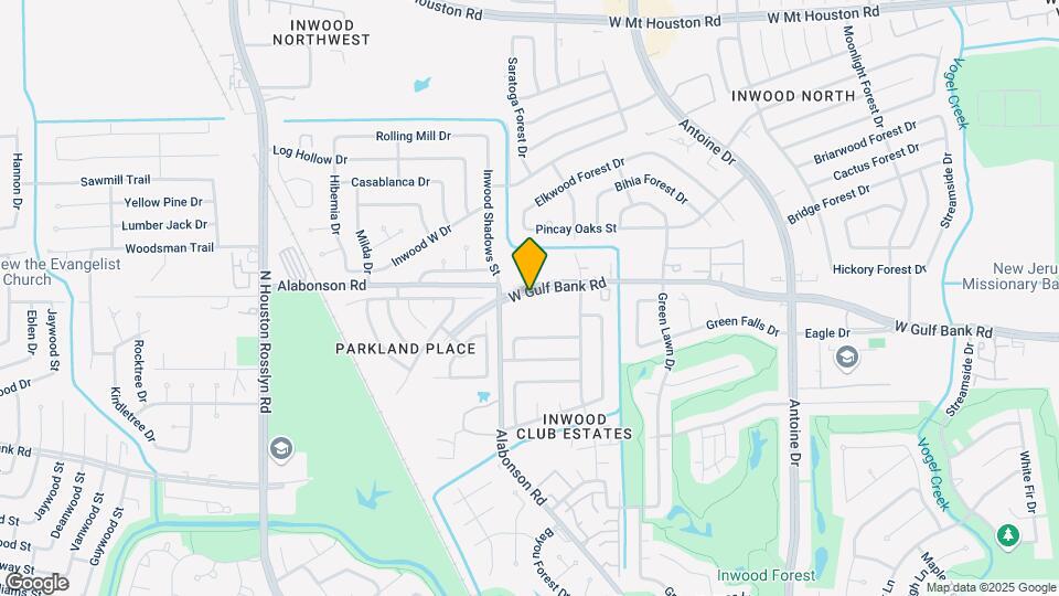 6307 W Gulf Bank Rd-Unit -C Map and Location Details