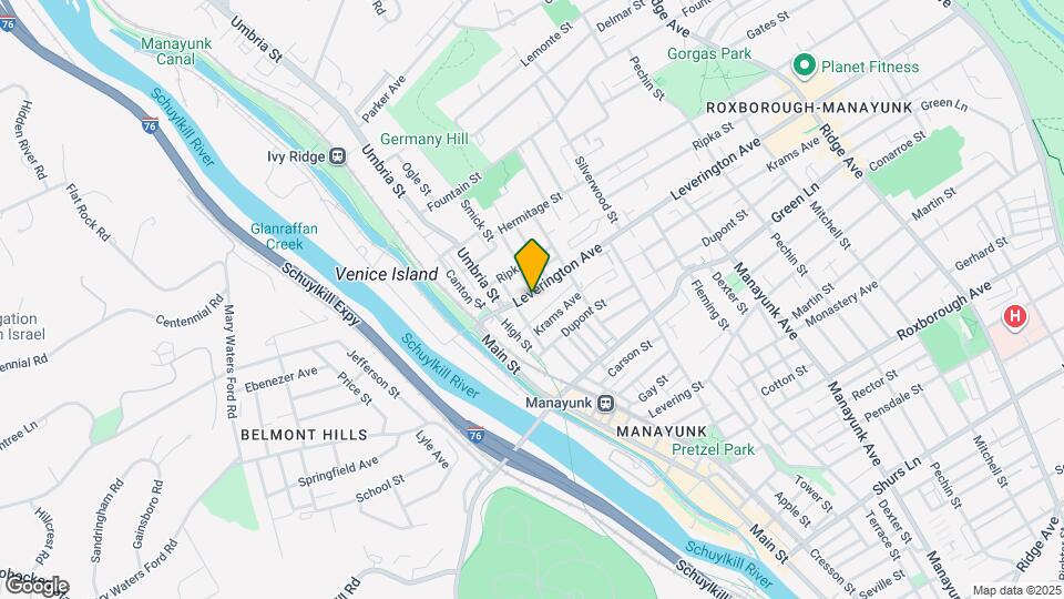 141 Leverington Ave Map and Location Details