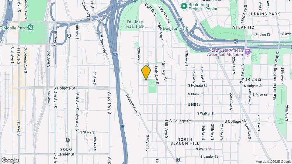 1807 13th Ave S Map and Location Details