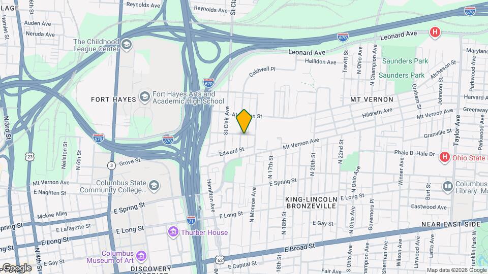 368-370-370 N Garfield Ave Mapa y Detalles de la Ubicación