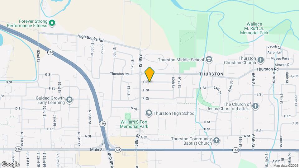 5869 G St Map and Location Details