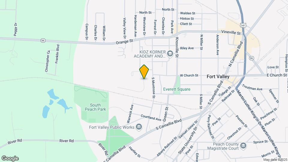 107 Ronald Pride Blvd Mapa y Detalles de la Ubicación