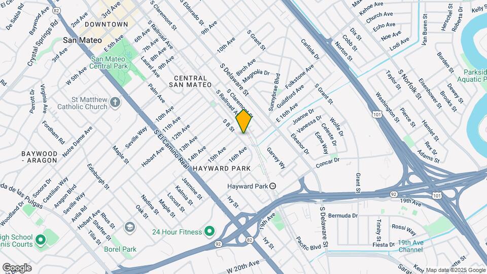1509 S B St Map and Location Details