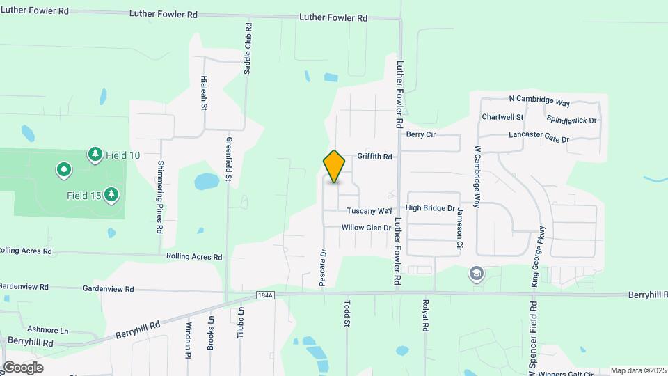 5951 Palermo Dr Map and Location Details