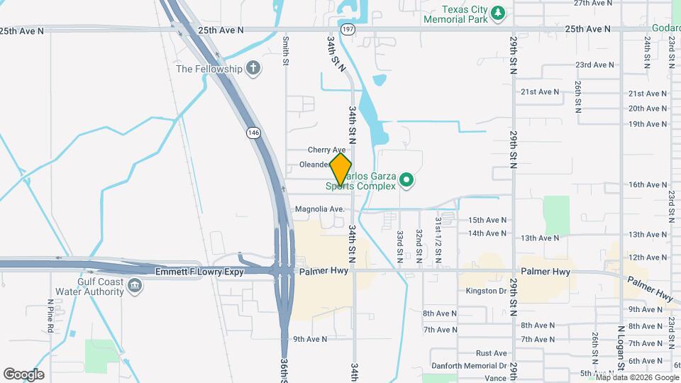 3408 Palm Ave Mapa y Detalles de la Ubicación