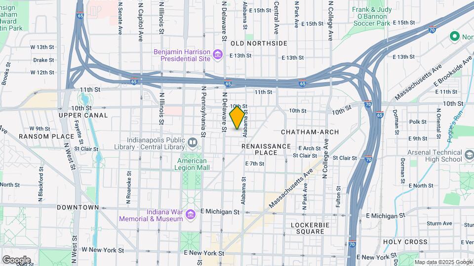 230 E 9th St Map and Location Details