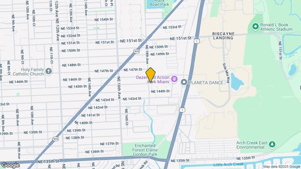 Allure North Miami Map and Location Details