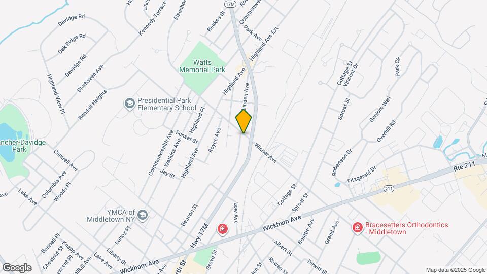 366 North St Mapa y Detalles de la Ubicación