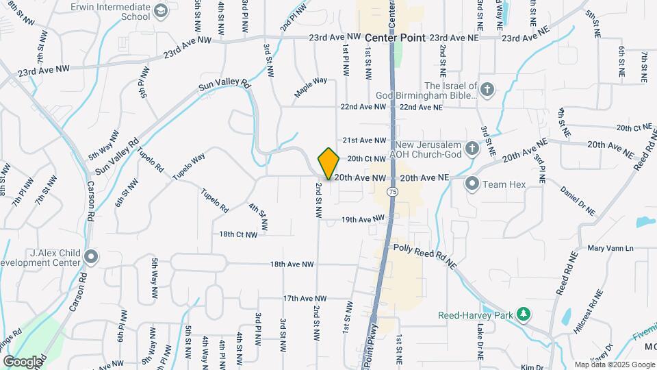 1832 Copperfield Ln Map and Location Details