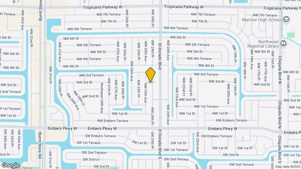 232 NW 24th Pl Map and Location Details