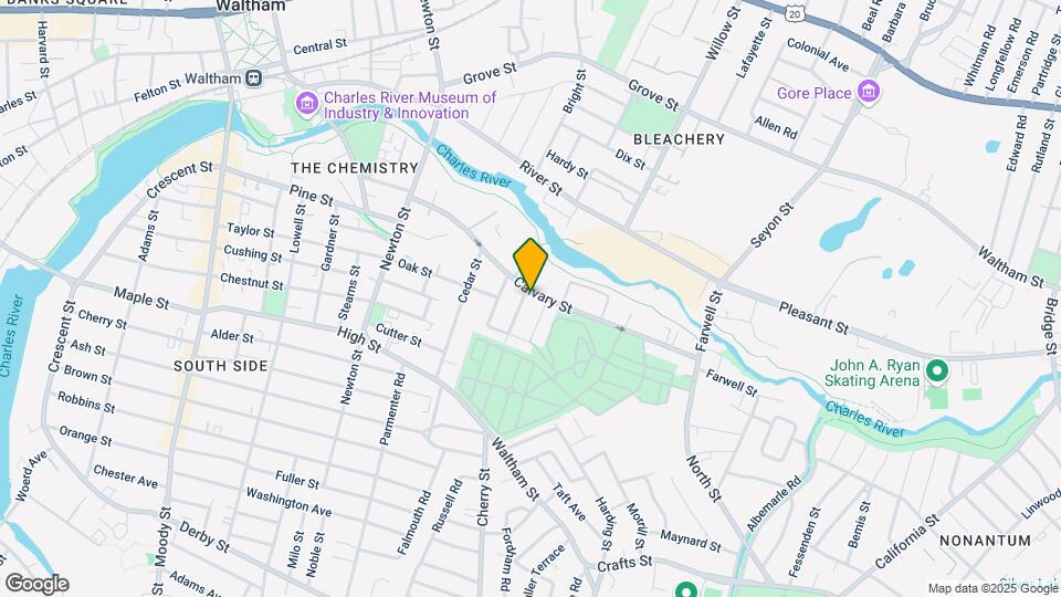 8 Friend St, Unit #3 Map and Location Details