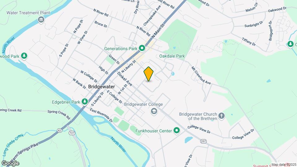 Bridgewater Retirement Community Map and Location Details
