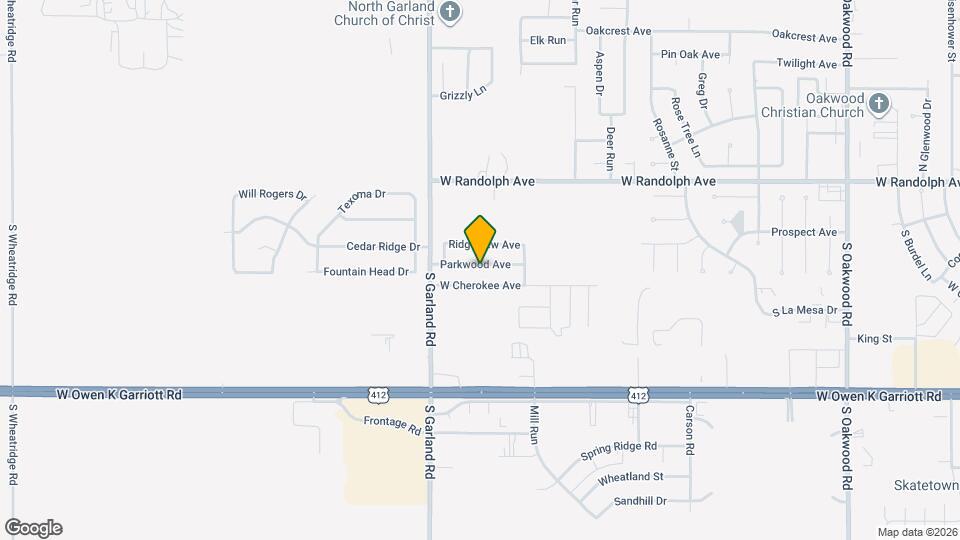 5205 Parkwood Ave Map and Location Details