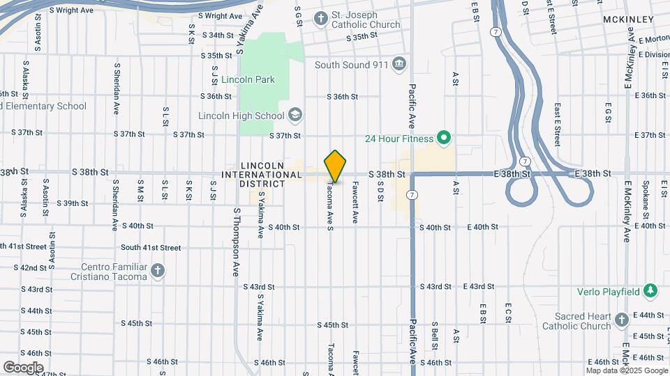 Fully Remodeled, Modern Living Inside and in Tacoma, WA Mapa y Detalles de la Ubicación