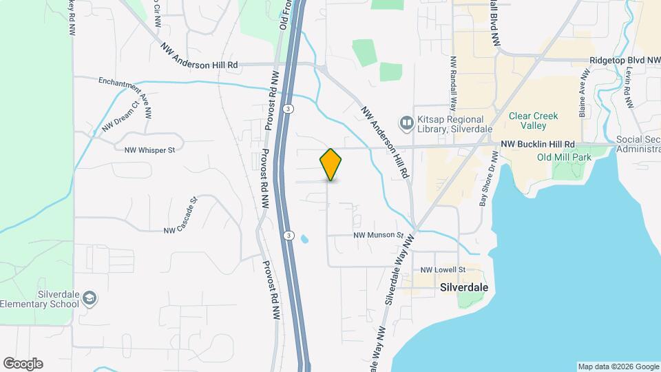 9428 Silverdale Loop Rd NW Map and Location Details