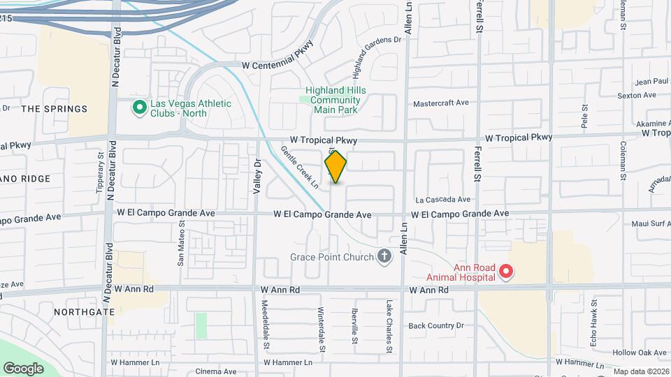 5832 Willis St Map and Location Details