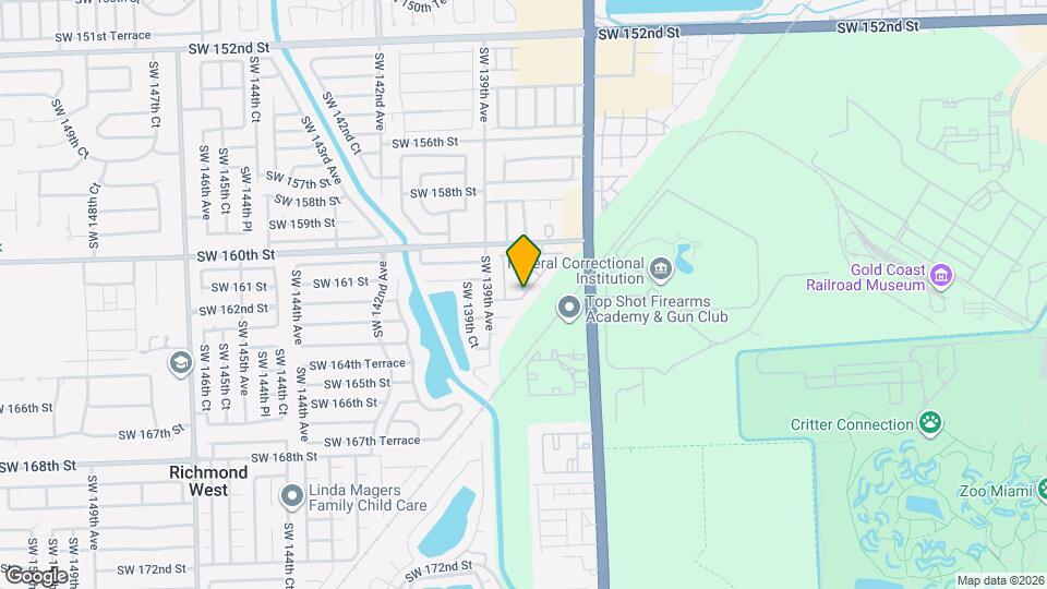 16214 SW 137th Ct Mapa y Detalles de la Ubicación