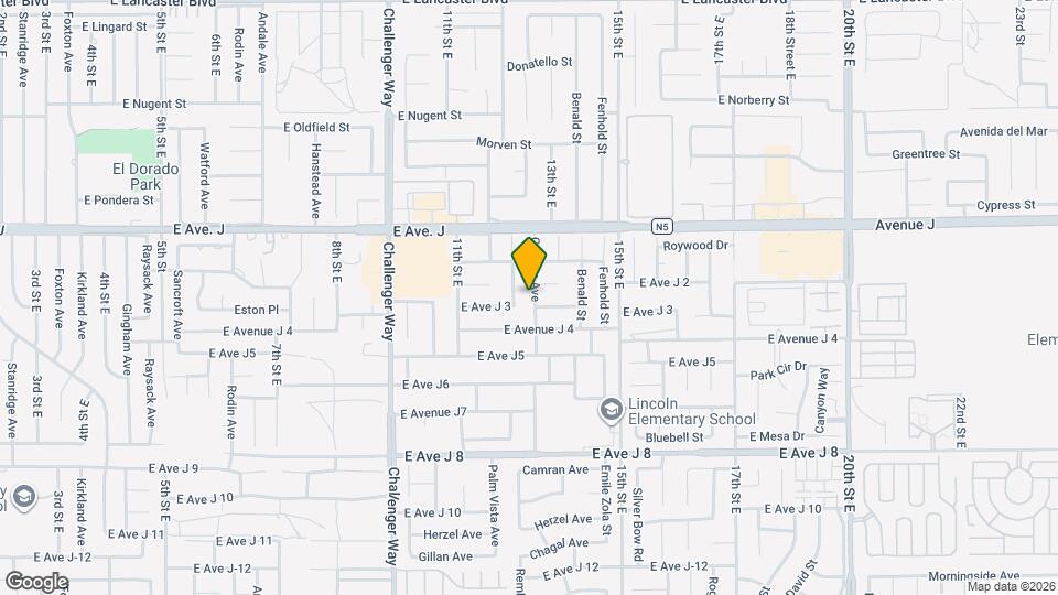 44237 Calston Ave Map and Location Details