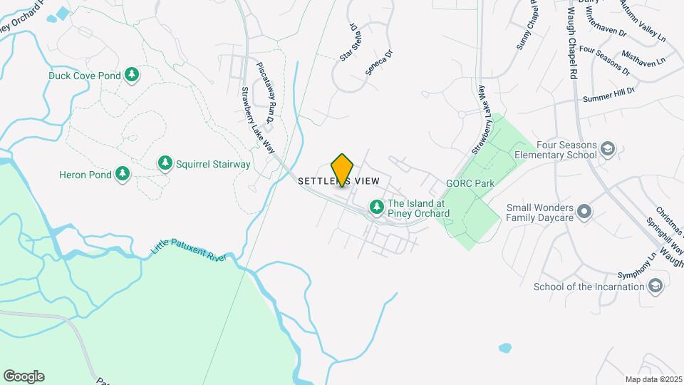 912 Glaze Ct Map and Location Details