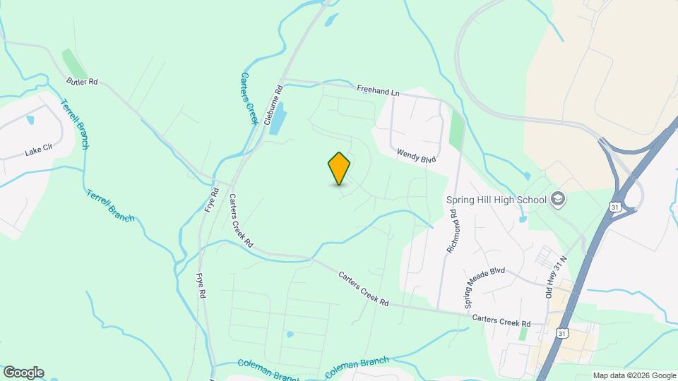 3609 Haplander Ct Map and Location Details