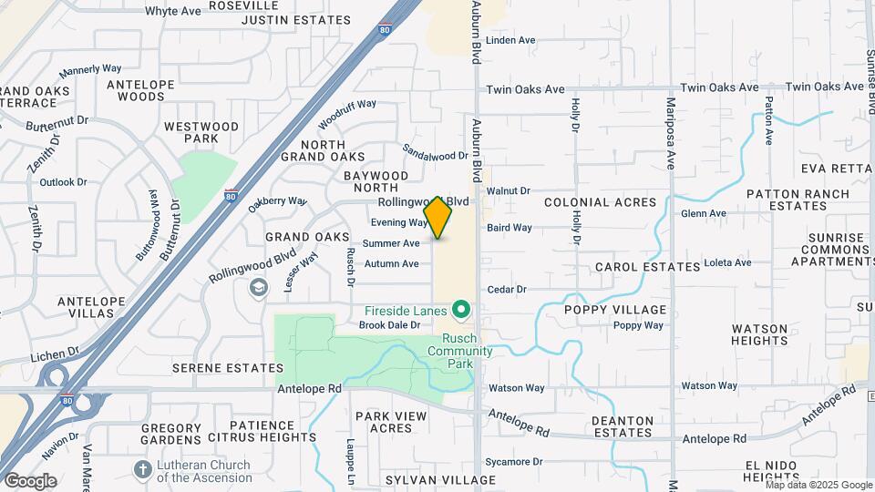8054 Oak Forest St Map and Location Details