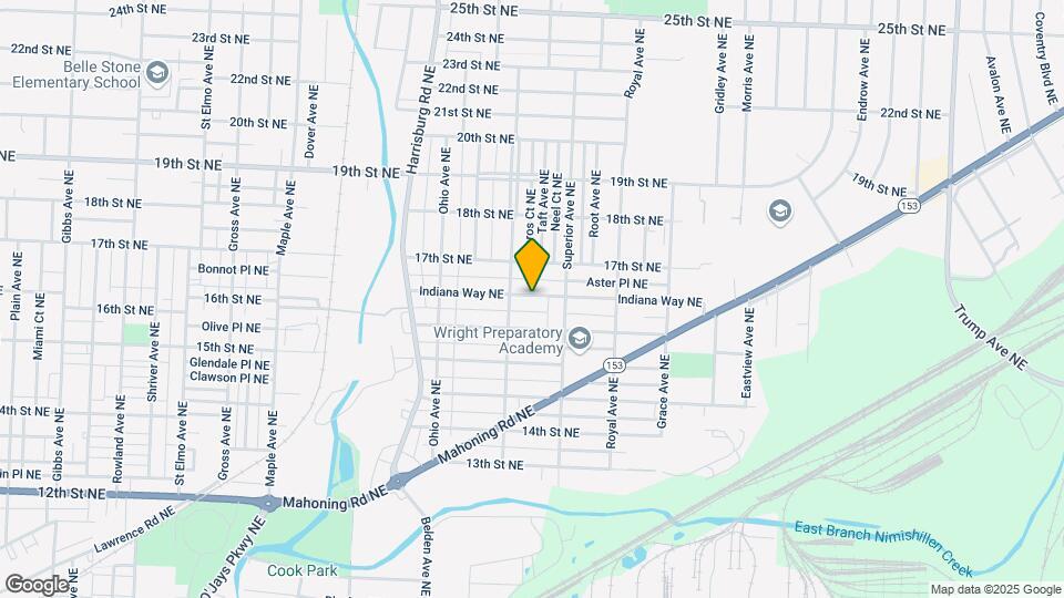 2318 Indiana Way NE Map and Location Details