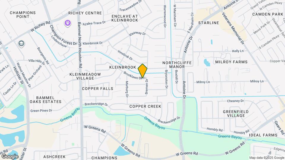 4715 Brooklawn Dr Map and Location Details