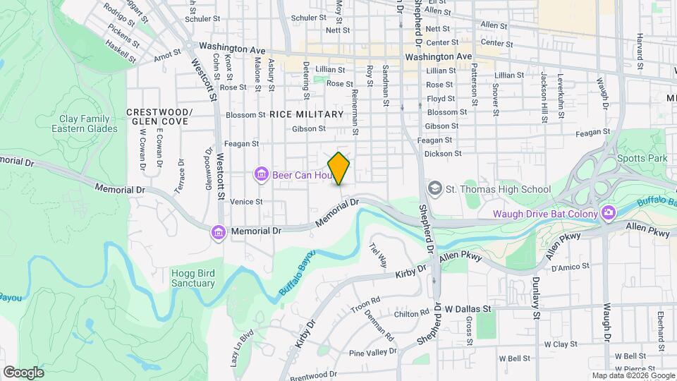 5246 Memorial Dr Map and Location Details