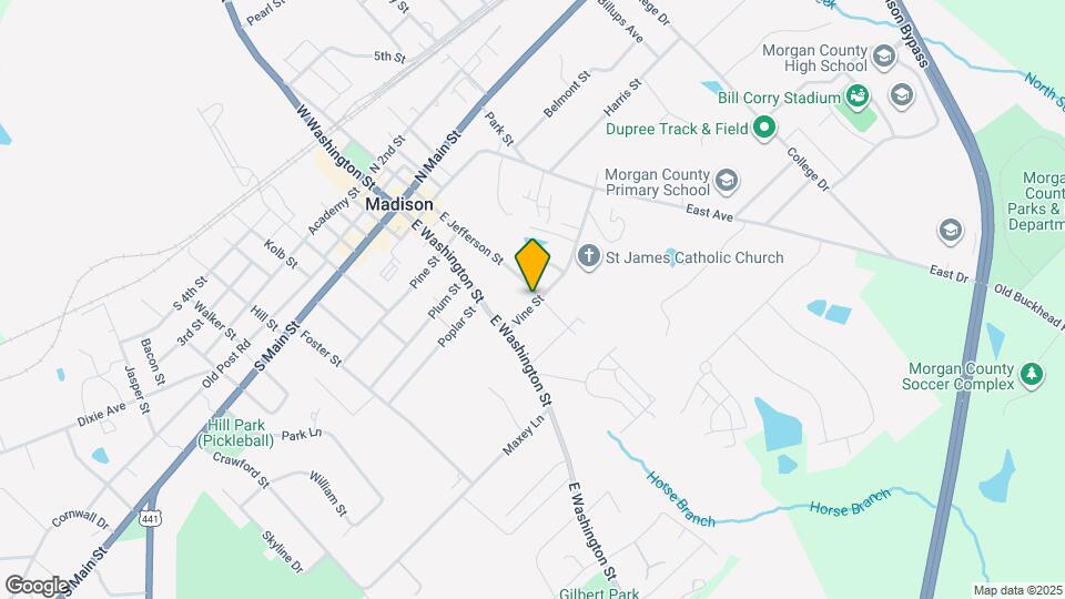 491 Vine St Map and Location Details