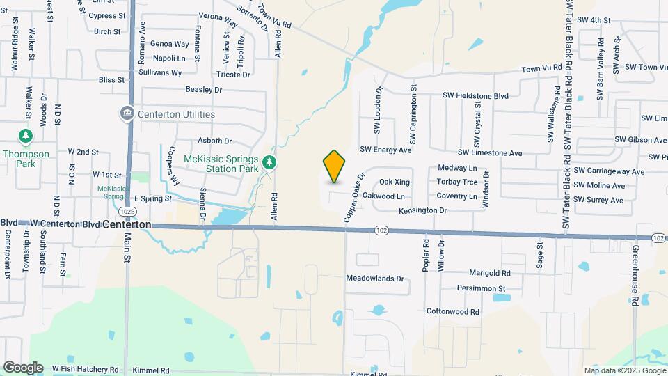 824 Oakwood Ct Map and Location Details