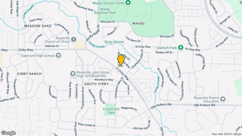1225 Mckinley Dr Mapa y Detalles de la Ubicación