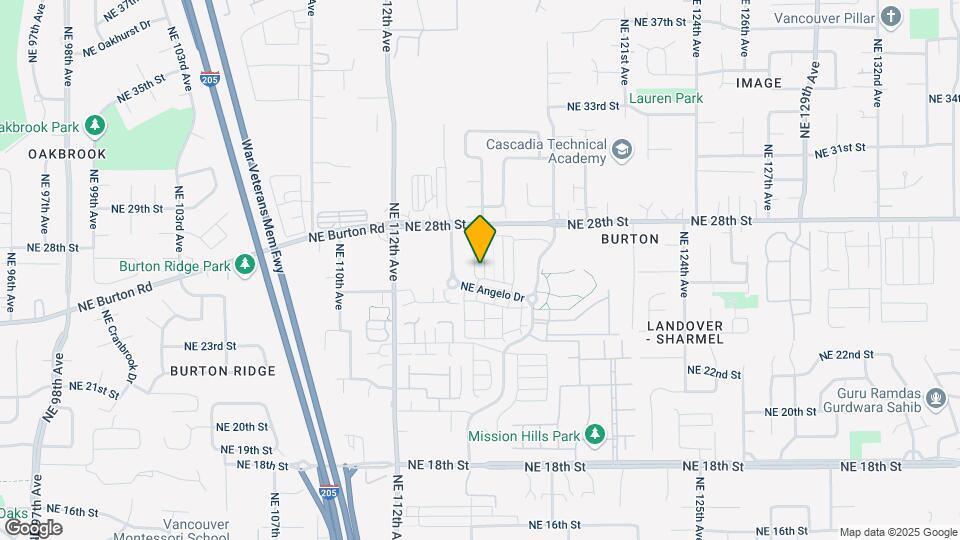 2609 NE 115th Pl. Map and Location Details