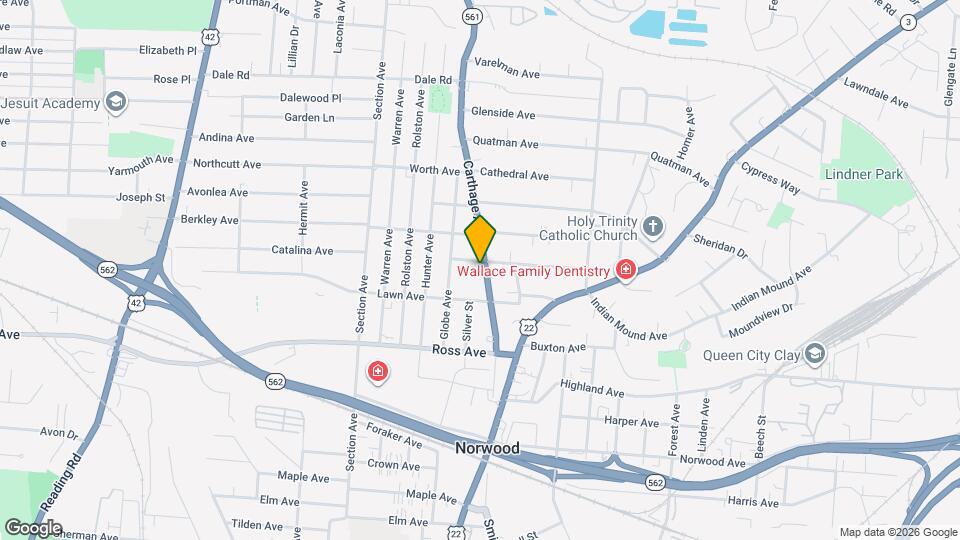 5227 Carthage Ave Mapa y Detalles de la Ubicación