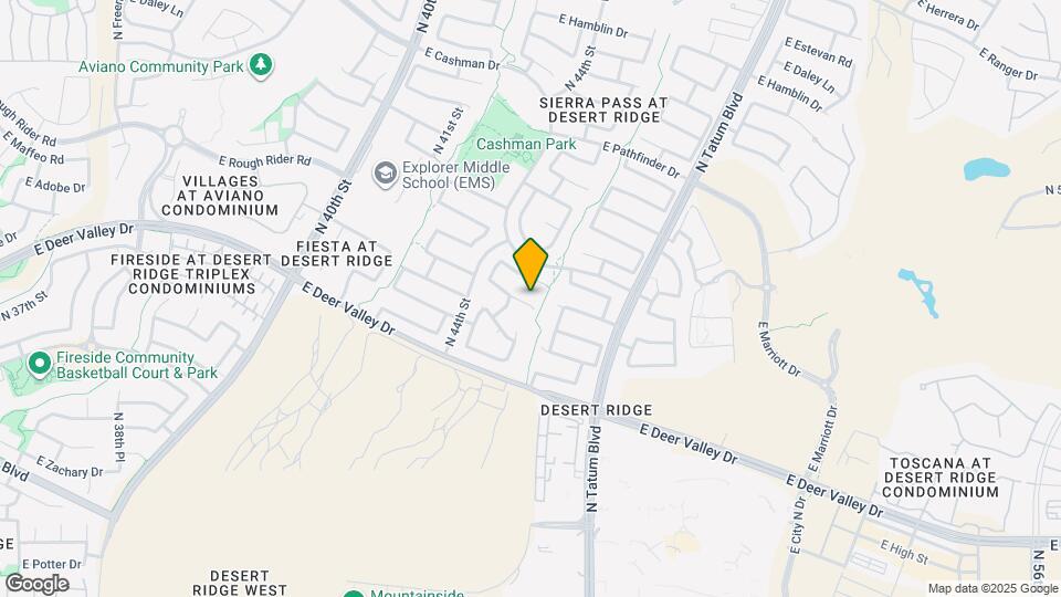 4514 E Melinda Ln Map and Location Details