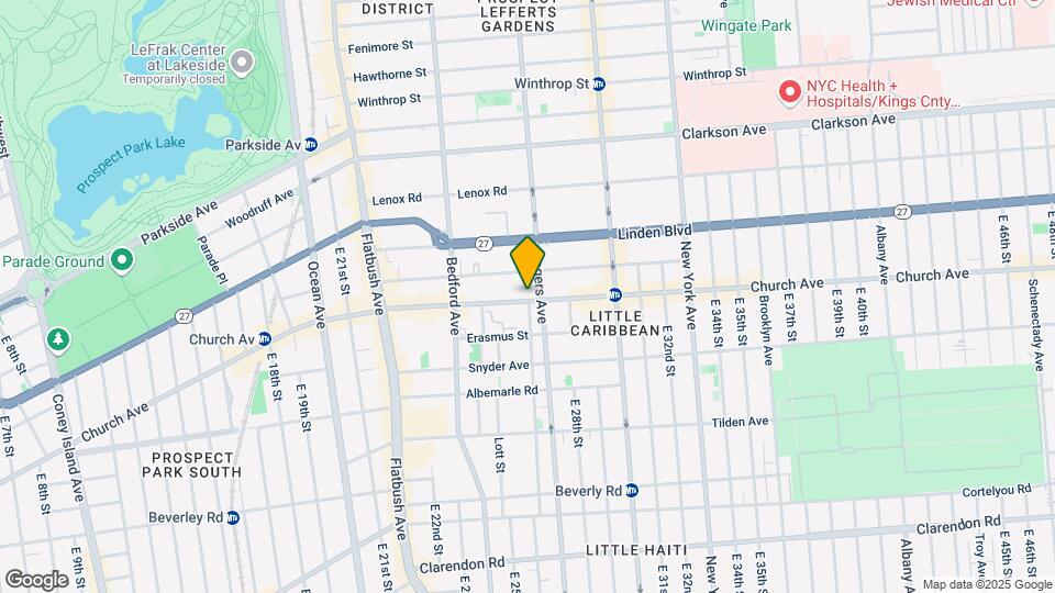 2555 Church Ave Map and Location Details