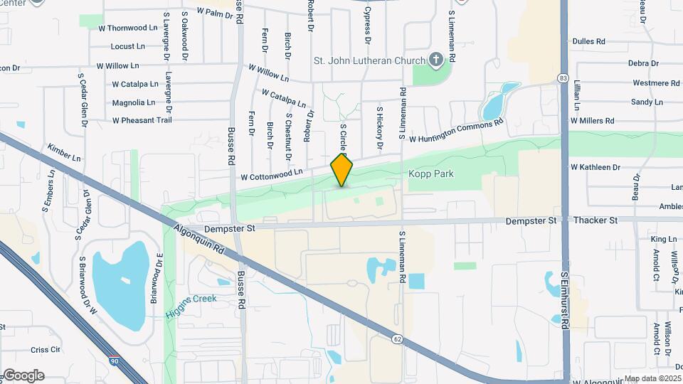 746 Dempster St, Unit BG-11 Map and Location Details