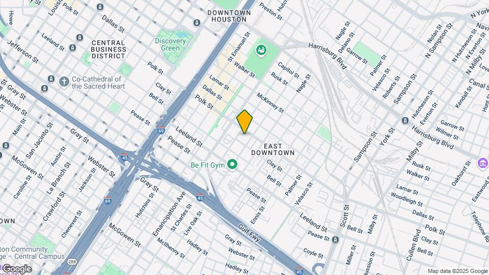 1312 Live Oak St Map and Location Details