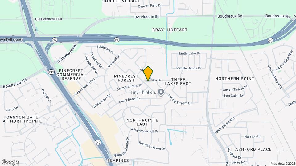 19034 Piney Way Dr Map and Location Details