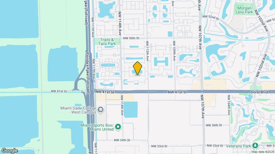 11274 NW 43rd Terrace Map and Location Details