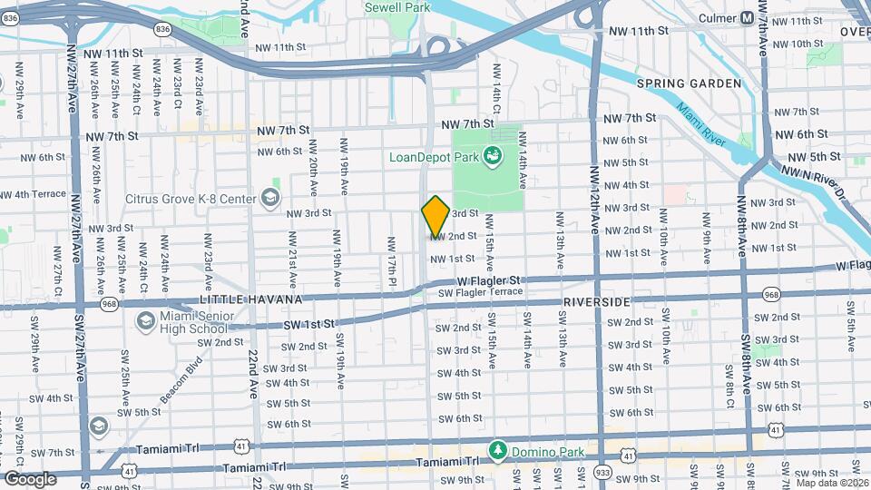 1646 NW 2nd St Map and Location Details