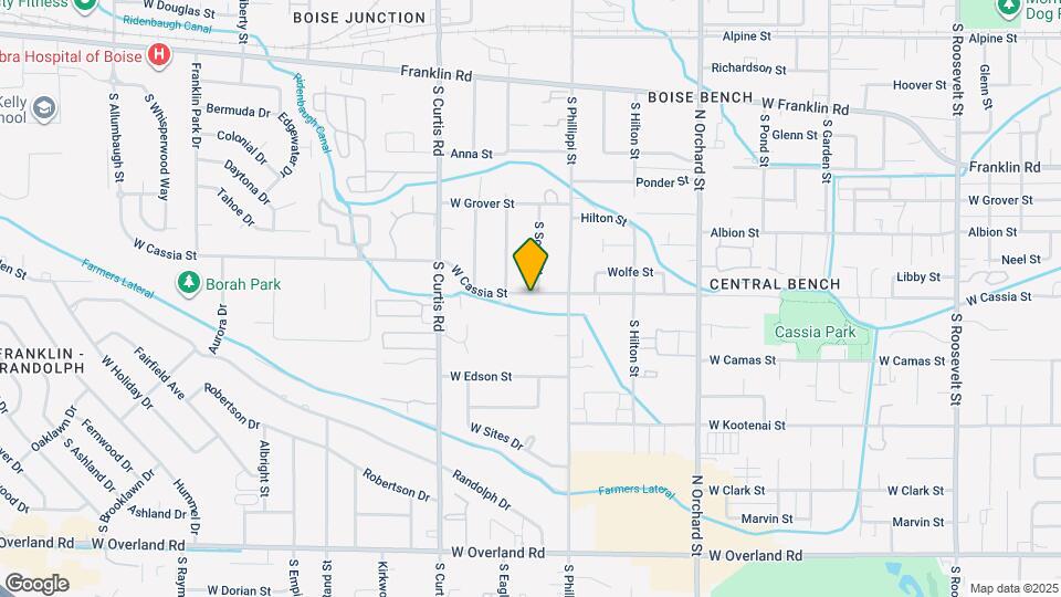 5575 W Cassia St Map and Location Details