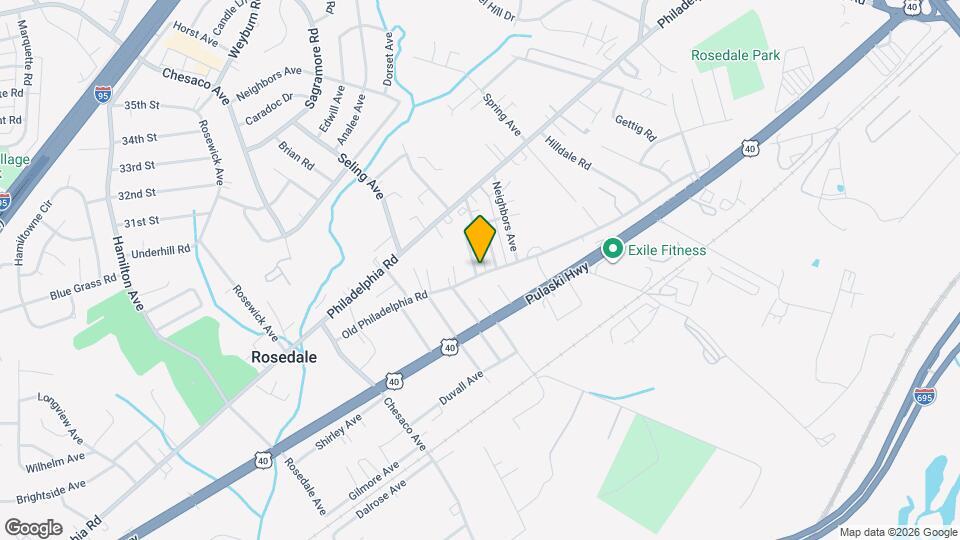 1200 Narcissus Ave Mapa y Detalles de la Ubicación