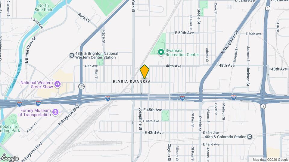 2417 E 47th Ave Map and Location Details